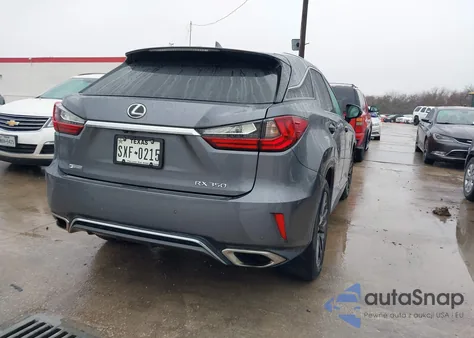 2016 Lexus Rx 350 F Sport z USA, uszkodzony, nr VIN 2T2BZMCA6GC041237